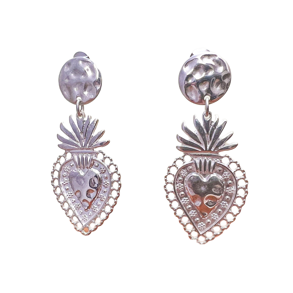 Pendientes de corazon
