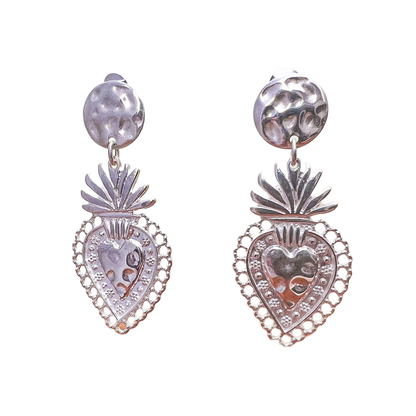 Pendientes de corazon
