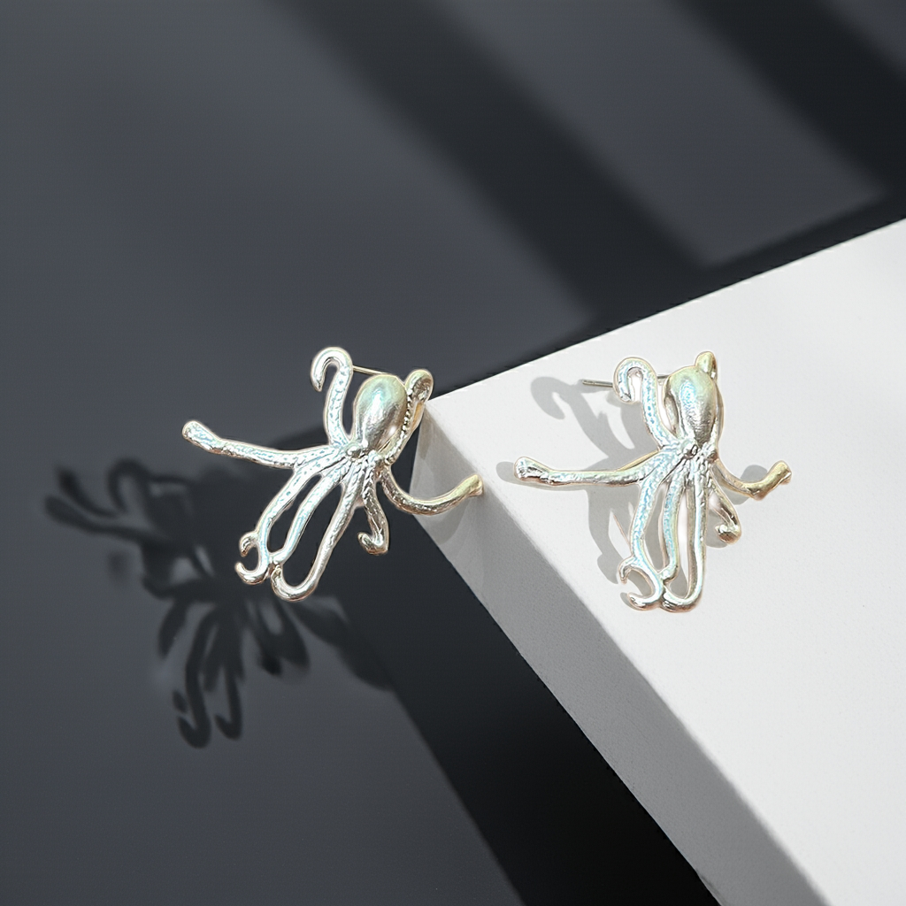 Pendientes de pulpo