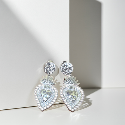Pendientes de corazon