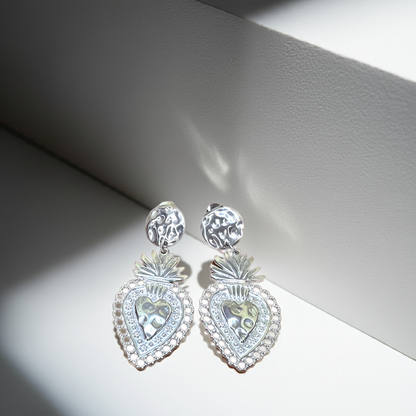 Pendientes de corazon