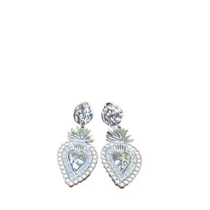 Pendientes de corazon