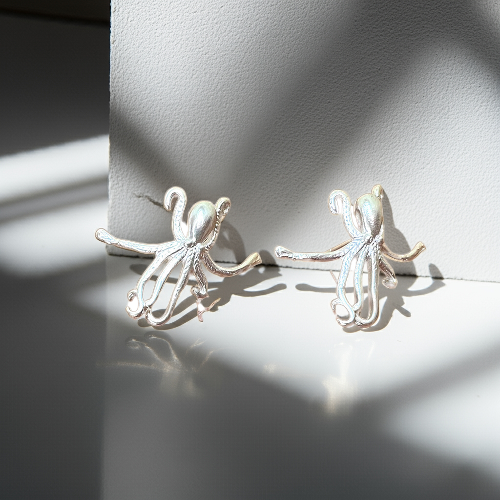 Pendientes de pulpo